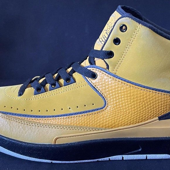 2010 Nike Air Jordan 2 II Retro QF Candy Yellow Del Sol Size 8 VNDS 395709-701 main image 7